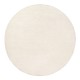 VELVET MICRO szőnyeg kör tejszínes 031 egyszerű, egyszínű