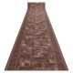 Csúszásgátló futó szőnyeg TRIBE barna
