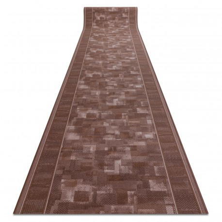 Csúszásgátló futó szőnyeg TRIBE barna