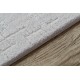 Килим CASA EKO SIZAL BOHO зигзаг 2806 крем / taupe, перероблений килим
