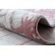 Akril futó szőnyeg DIZAYN 122 rózsaszín/szürke