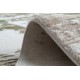 Dywan MOROC Romby 22297 Ekologiczny, EKO SIZAL frędzle - dwa poziomy runa szary / krem, dywan z bawełny recyklingowanej