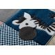Covor SOFFI shaggy 5cm albastru inchis