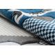 Covor SOFFI shaggy 5cm albastru inchis