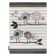 Modern FISY covor SISAL 20776 Zigzag, melanj roz