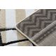 Moderno FISY alfombra sisal 20776 Zigzag, mezcla rosado