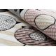 Modern FISY covor SISAL 20776 Zigzag, melanj roz