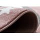 Tæppe PETIT PONY bagskrue lyserød