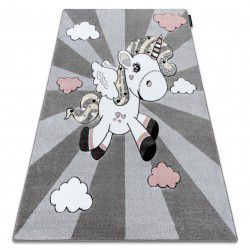Carpet PETIT UNICORN grey