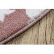 Kilimas PETIT PONY uodegikaulis Apskritas kilimas rožinė