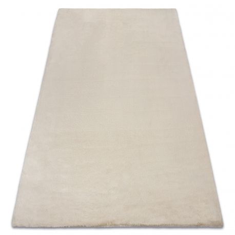 Carpet BUNNY beige IMITATION OF RABBIT FUR