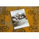Vloerbekleding Vintage 22206025 Rosette Geel / grijskleuring