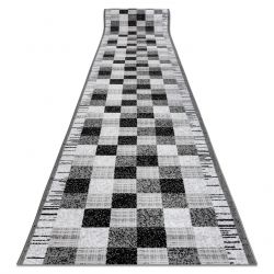 Bcf futó szőnyeg ANNA Squares 2954 szürke négyzetek