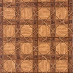 Kulatý koberec FLAT 48834637 SISAL Tečky šedá