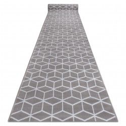 Bcf futó szőnyeg ANNA Cube 2959 szürke kocka hexagon