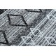 Koberec FLAT SISAL 48731637 Náměstí diamant, geometrický šedá / krém