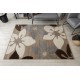 Carpet FEEL 1602/15055 FLOWERS beige / grey