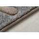 Chodnik ARGENT KWIATY- W4949 biały / szary