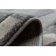 Tapis de couloir ARGENT CADRE - W7040 gris / noir