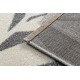 Carpet FEEL 1827/16811 LEAVES grey / cream