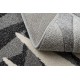 Carpet FEEL 1827/16811 LEAVES grey / cream