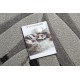 Corredor ARGENT QUADRO - W7040 cinzento / preto