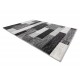 Alfombra de pasillo ARGENT - W6096 Triángulos 3D gris / negro