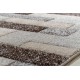 Sizal futó szőnyeg FLOORLUX minta 20608 marokkói rácsos fekete / ezüst