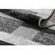 Alfombra de pasillo FEEL 5756/16811 Rectángulos gris 