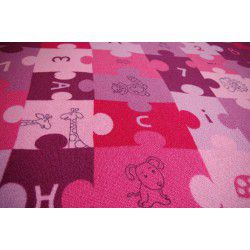 Carpet wall-to-wall PUZZLE purple