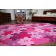 Wykładzina dywanowa PUZZLE fiolet