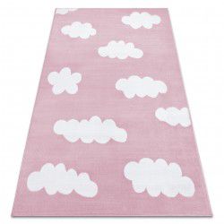 Alfombra SPRING 20421994 Sisal laberinto, bucle - crema / azul