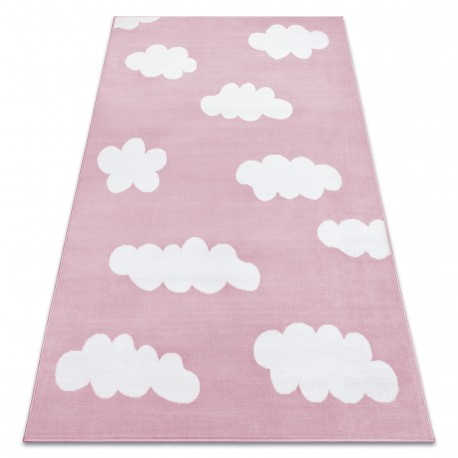 Dywan SPRING 20421994 labirynt, sznurkowy, pętelkowy - krem / niebieski