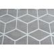 Tappeto NOBLE moderno 1515 64 Marmo, geometrico - Structural due livelli di pile crema / grigio