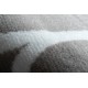 сучасний NOBLE килим 1518 67 vintage, Геометричні - структурный два рівні флісу крем / сірий