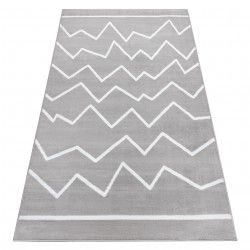 Tapete SPRING 20426994 Sisal quadrados, quadro boucle - azul