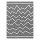 Tapete SPRING 20426332 Sisal quadrados, quadro boucle - cinzento