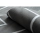 Covor SPRING 20426332 pătrate, cadru sisal, buclat - gri