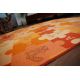 Kirakós szőnyegpadló szőnyeg narancs 