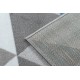 Carpet SPRING 20411994 lines, frame sisal, looped - blue