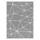 Tapis SIZAL FLAT 48607637 Carrés Losanges gris / crème