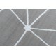 Tapis SIZAL FLAT 48607637 Carrés Losanges gris / crème