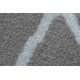 Tapis SIZAL FLAT 48607637 Carrés Losanges gris / crème