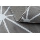Tapis SIZAL FLAT 48607637 Carrés Losanges gris / crème