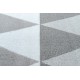 Carpet SPRING 20421332 labyrinth sisal, looped - cream / grey