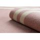Teppich HAMPTON Rahmen rosa
