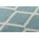 Carpet BERBER TROIK A0010 blue / white Fringe Berber Moroccan shaggy