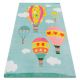 Tæppe PLAY Balloner skyer G3426-2 grøn skridsikker