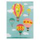 Tapete PLAY balões nuvens G3426-2 verde
