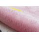 Matto PLAY Nallekarhu tähdet G4016-5 vaaleanpunainen liukastumisenesto